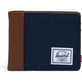 Herschel Hank Cüzdan - Rfid Korumalı Vegan Deri Detayıyla - Kahverengi - Lacivert