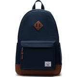 Herschel Heritage Backpack - Navy/Tan - OS Uniseks Lacivert Sırt Çantası - 11383-03548