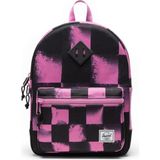 Herschel Heritage Çocuk Sırt Çantası 35,5 cm (Y) x 26,5 cm (G) x 12,5 cm (D) Leylak Siyah Kare
