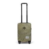 Herschel Heritage Hardshell Carry On Luggage Kabin Boy Valiz 11197 Ivy Green Topography STD