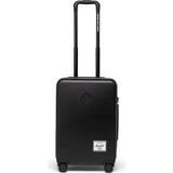 Herschel Heritage Hardshell Darbeye Dayanıklı Tekerlekli Kabin Boy Valiz 43 L - Siyah
