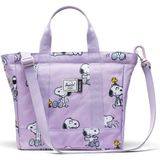 Herschel Peanuts Küçük Omuz Çantası Snoopy And Woodstock Pastel Lila