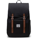 Herschel Retreat 13"/14" Inc Uyumlu Mıknatıslı Kapama Küçük Boy Laptop Notebook Ipad Sırt Çantası - Siyah