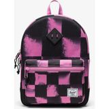 Herschel Supply Co Heritage Checkered Çocuk Siyah/pembe Sırt ÇANTASI.06890
