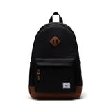 Herschel Üniseks Herschel Heritage Sırt Çantası Sırt Çantası, Siyah/Tan, One Size, Gündelik