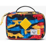 Herschel x Lego Classic Renkli Kalem Kutusu Dayanıklı Yapı ve Çok Gözlü Düzenleme ile