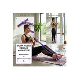 HerŞey Marketing 6 LASTİKLİ Body Trimmer Mekik Çekme Aleti Evde Spor Egzersiz Kol ve Karın Kası Çalıştırıcı Spor Aleti 6 Tüplü