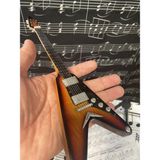 Herşey Nota Elektro El Yapımı Minyatür 25 cm 3D - Violin Sunburst