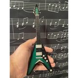 Herşey Nota Elektro El Yapımı Minyatür 25 cm 3D Yeşil - Violin Sunburst