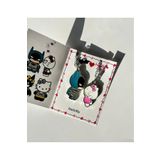 Herşey Nota Hello Kitty and Batman İkili Çift Kolyesi