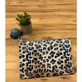 Herşey Nota Leopar Desenli Clutch Portföy Çanta - Çok Renkli