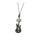 Herşey Nota Linkin Park Temalı Elektro Gitar Kolye – 60 cm Metal Rock & Nu Metal Aksesuar