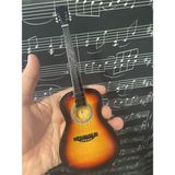 Herşey Nota Minyatür Gitar Klasik Rodriguez Ahşap Hediyelik Biblo 25 cm - Violin Sunburst