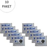 Herşey Trend Beyaz Kalın Atlet Poşet Küçük Boy 25X45 cm 1 kg 10 Paket (Takriben 1100 Ad) - 25 x 45 cm