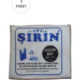 Herşey Trend Beyaz Kalın Atlet Poşet Küçük Boy 25X45 cm 1 kg 3 Paket (Takriben 330 Adet) - 25 x 45 cm