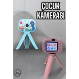 Herşey Trend Çocuk Için Eğitici Video Kamera Ayaklı Mini Fotoğraf Makinesi