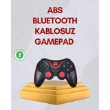 Herşey Trend Ergonomik Tasarımlı Kablosuz Bluetooth Gamepad Titreşimli
