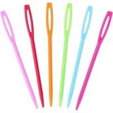 Herşey Trend Herşeytrend 6 Adet Plastik Yün Iğnesi 9cm