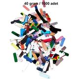 Herşey Trend Herşeytrend Karışık Renkler 15 x 5 mm Dantel Oya Yazma Halhal Abiye Lazer Kesim Pul 1000 Adet / 40 Gram