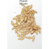 Herşey Trend Herşeytrend Oya Abiye Bileklik Kolye Pleksi Metalik Plastik Pul Altın Renk 24 Gram 300 Adet - BNC550