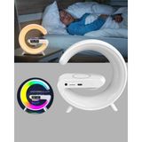 Herşey Trend Kablosuz Şarjlı Atmosfer Lambası Bluetooth Hoparlör ve Akıllı Alarm Özellikli