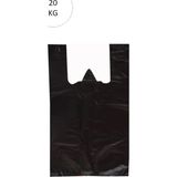 Herşey Trend Siyah Atlet Poşet Büyük Boy 50X90 cm Takriben 240 Adet 20 kg - 50 x 90 cm