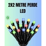 Herşey Trend Su Geçirmez Pil Çalışan LED Perde Işık – Iç ve Dış Mekan