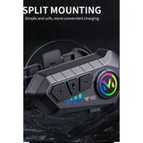 Herşey Trend Y10 Kask Kulaklık Bluetooth Motosiklet Kulaklık 5,3 Bluetooth Intercom Motorsiklet Kulaklık