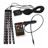 HERŞEYBURDAMODA 12 Ledli Rgb Işıklı Araç Içi Ayak Altı LED Oto Ampul Kumandalı 7 Renk - Seçenek