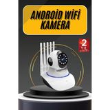 HERŞEYBURDAMODA Akıllı Gece Görüşlü Sensörlü Wifi Kamera Telefondan Takip Edilebilir