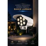 HERŞEYBURDAMODA Bahçe Aydınlatması Hareket Sensörlü LED Aydınlatma Kamera Görünümlü