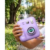 HERŞEYBURDAMODA Çocuk Dijital Fotoğraf Makinesi Anında Baskı 4 Rulo Kağıt 5 Kalem Hediye - Seçenek