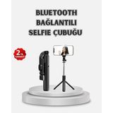 HERŞEYBURDAMODA Kablosuz Bluetooth Selfie Çubuğu – 360° Dönebilir Başlık, Taşınabilir ve Şık Tasarım - Seçenek