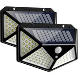 HERŞEYBURDAMODA Projektör 100 Ledli Işık Sensörlü Güneş Enerjili Solar Lamba