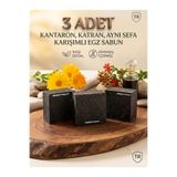 Herşeyi Kolay Kantaron Aynı Sefa Katran Karışımlı Cilt Deri Bakım Sabunu Doğal Yapım Ardıç Katranı Sabunu