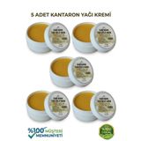 Herşeyi Kolay Kantaron Yağı Kremi 5 Adet Kantoron Sarı Kantaron Kremi 5x50mL