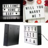Herşeytrend A4 Boyutunda Led Işıklı Yazı Panosu Lightbox
