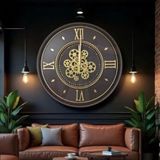 Herşeytrend Çarklı Duvar Saati 55 Cm