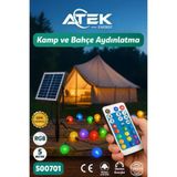 Herşeytrend Rgb Güneş Enerjili Boncuk Kamp Ve Bahçe Aydınlatma