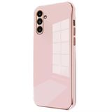 Herşeytrend Samsung Galaxy A35 5G Kılıf Volet Silikon - Pembe