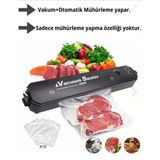 Herşeytrend Vacuum Sealer Gıda Vakum Ve Mühürleme Makinesi (10 Plastik Poşet Hediyeli)