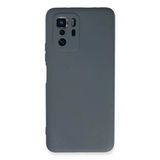 Herşeytrend Xiaomi Poco X3 Gt Kılıf Nano İçi Kadife Silikon - Gri