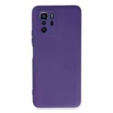 Herşeytrend Xiaomi Poco X3 Gt Kılıf Nano İçi Kadife Silikon - Mor