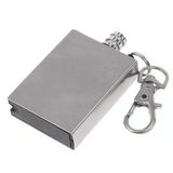 Herşeytrend Zippo Benziniyle Çalışan Sonsuz Metal Kibrit & Anahtarlık