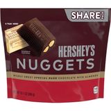Hershey's Nuggets Special Dark Chocolate Almonds Candy Bitter Çikolata 286 gr