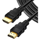 Herz 10 Metre Hdmı Kablo 1080P Full Hd, Siyah Renk, Altın Uçlu 10M Hdmı Kablo Tv Bağlantı Kablosu