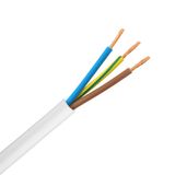 Hes 3x2.5 mm Beyaz H05VV-F Ttr Kablo
