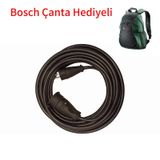 Hes 3x4 Mm Araç Şarj Uzatma Kablosu 15 Metre - Tüm Araçlar İçin Uyumlu - Çanta