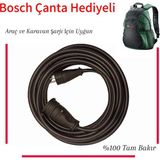 Hes 3x4 mm Araç Şarj Uzatma Kablosu - Tüm Araçlar Için Uyumlu - Çanta Hediyeli - 10 Metre