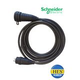 Hes CGC Kablo Uzatma 10 Metre - Fiş Priz Schneider - 3x2.5 % Yüz Tam Bakır Seyyar Kablo (Araç Şarjı -Karavan ve Sanayi Cihazları Uyumlu)